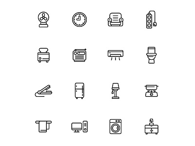 Free Household Icons