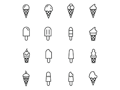 Free Ice Cream Icons 03 design free icons freebie ice cream ice cream icon ice cream vector icon set icons download illustration illustrator vector vector design vector download vector icon