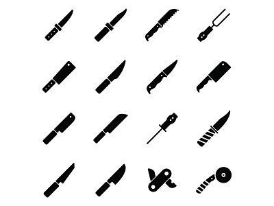 Free Knives Icons 02