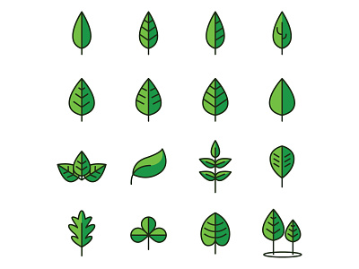 Free Leaf Icons 02