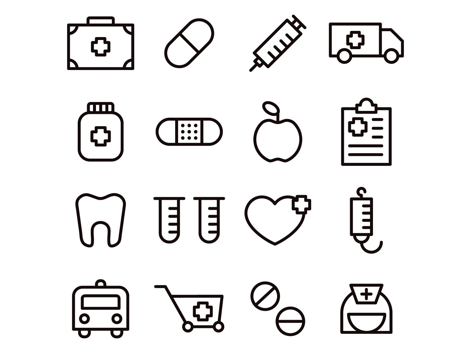 Free Medical Icons by Unblast on Dribbble