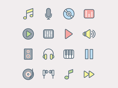 Free Music Icons