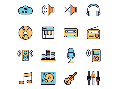 Free Music Icon 04 free download free music icon freebie icon set icons download illustration illustrator music music icon music vector vector vector design vector download vector icon