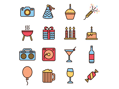 Free Party Icons