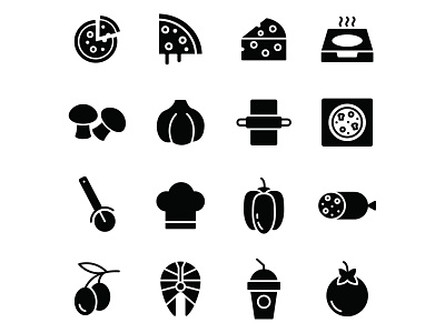 Free Pizza Icons 02