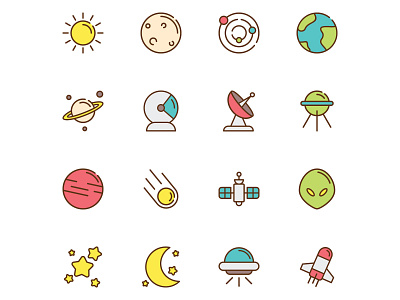 Free Space Icons 02