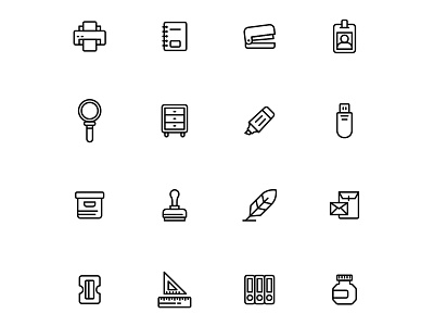 Free Stationery Icons 02