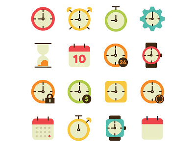 Free Time Icons