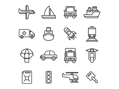Free Transportation Icons 02