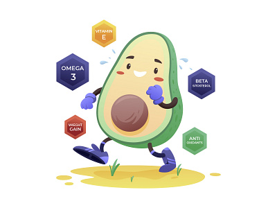 Benefits of Avocados - Free illustration 03 avocado avocado benefits avocado health benefits avocado illustration avocado vector cartooning design free illustration freebie illustration illustrator vector vector design vector download vector illustration