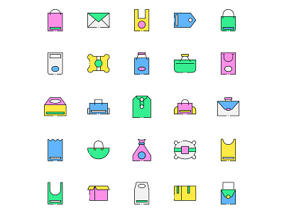 Free Bags and Packaging Icon Set bag bag icon design free download free icon free vector freebie icon download illustration illustrator package icon packaging vector vector design vector download vector icon