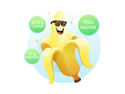 Benefits of Bananas - Free illustration 04 banana banana benefits banana illustration banana vector cartooning design free download free illustration free vector freebie fruit illustration illustrator nutrition vector vector design vector download vector illustration