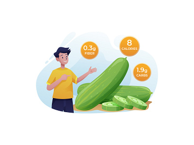 Benefits of Cucumbers - Free illustration