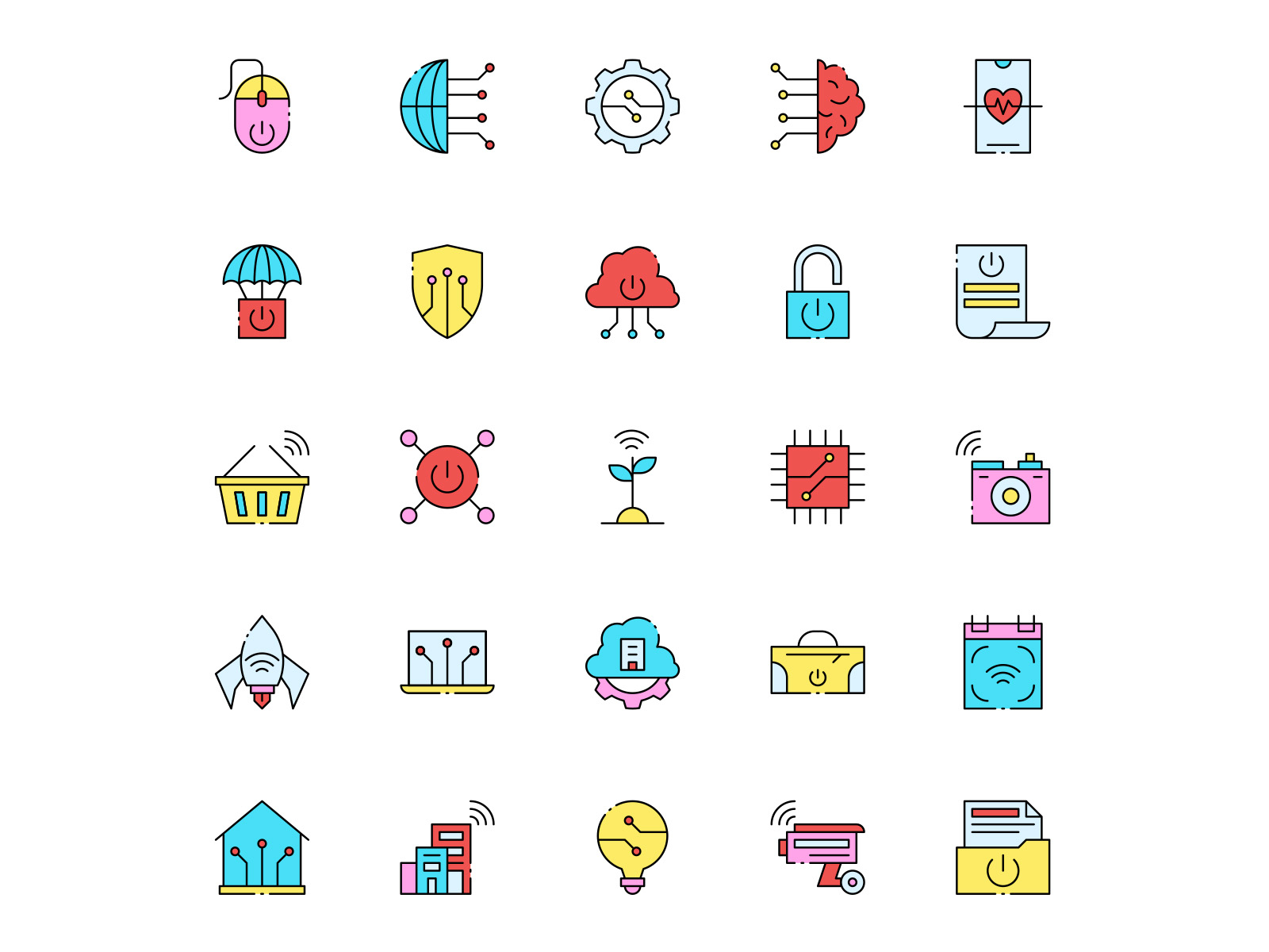 Free Digitalization Icons by Unblast on Dribbble