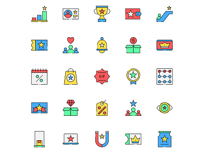 Colored Discount & Loyalty Program Icons design discount discount icon discount vector free download free icons free vector freebie icon set icons download illustrator loyalty program loyalty program ico vector vector design vector download vector icon