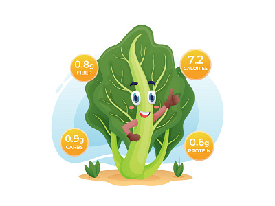 Benefits of Kale - Free Illustration 01