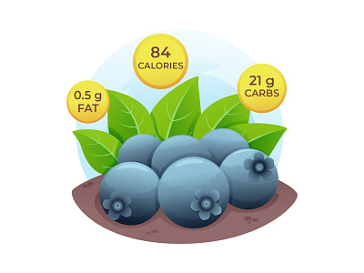 Benefits of Blueberries - Free Illustration 01 blueberries blueberry blueberry illustration free download free illustration free vector freebie health illustration illustrator nutrition vector vector design vector download vector illustration