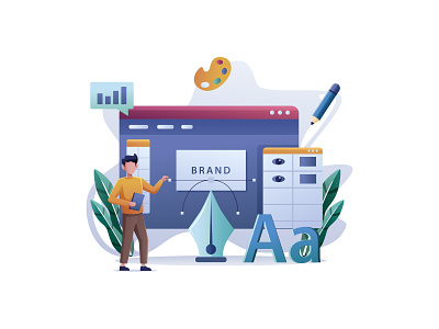 Free Brand Design Illustration 04