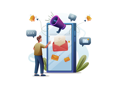 Email Marketing - Free Illustration 05