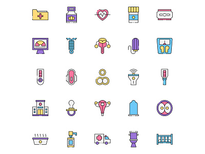Free Reproductive Health Icons