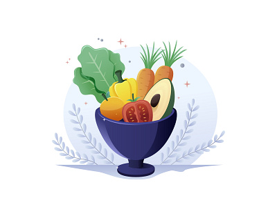 Healthy Diet - Free Illustration 01