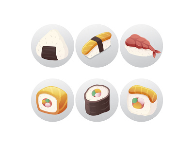 Sushi illustrations cartooning food food illustration free download free illustration freebie illustration illustrator sushi sushi vector vector vector design vector download vector illustration