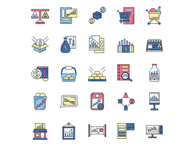 Flat Icons designs, themes, templates and downloadable graphic elements on  Dribbble