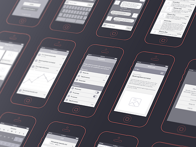 App Wireframes Kit