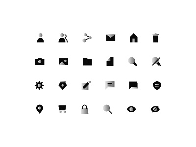 Style Icons Part 1 design download essential flat flat icons icons iconset illustration ui webdesign