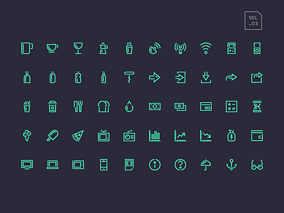 Stroke Gap Icons Vol 3