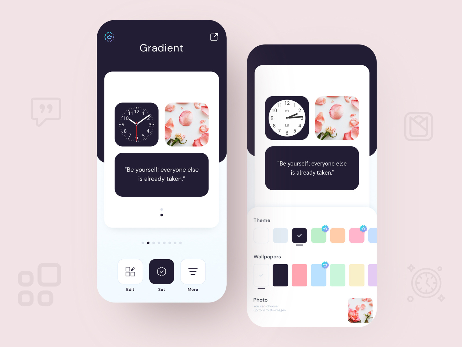 Clock Widget for iOS 14 iPhone 12 by Sparkle Appz on Dribbble
