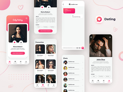 iDating - Dating app for matching. app clock widget dating dating app dating logo design icon ios 14 iphone 12 iphone 12 pro max ui widget