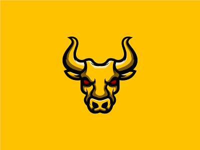 Yellow Bull Logo Design