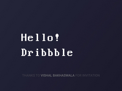 Hello Dribbble! app application design design app designer figma hello hello dribbble hellodribbble mobile prototype ui ux web wireframes