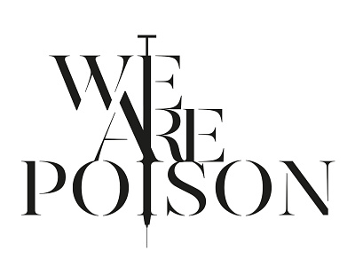 Poison graphic design illustrator poster typography