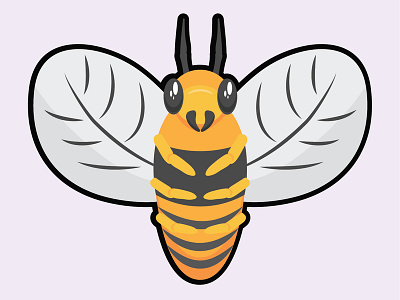 Honey Bee Illustration