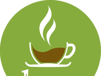 1 Up Coffee branding illustration logo vector
