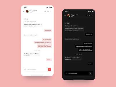 Daily UI 6: Chat app