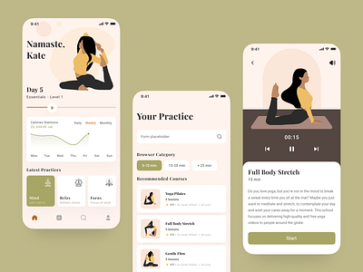 Yoga App Concept