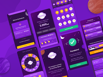 Layout Signos - Lotto landing lotto ui ux web