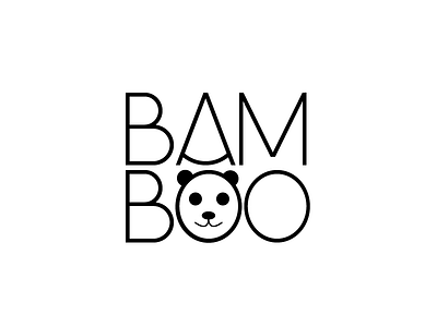 Panda | Daily Logo Challenge - 03 bamboo challenge daily dailylogochallenge logo panda