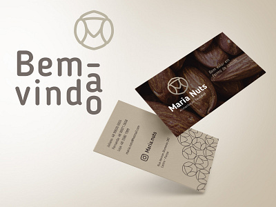 Maria Nuts - Alimentação Saudável brand identity branding brasil brazil cards florianopolis floripa identidadevisual logodesign logotipo logotype marca stationery