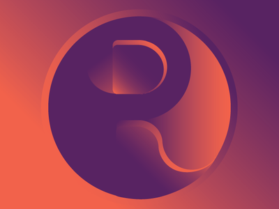 R Letter Logo branding flat graphic graphic art icon iconset letter logo typography vector art web