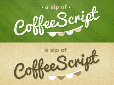 Sip of CoffeeScript codeschool coffeescript green pacifico