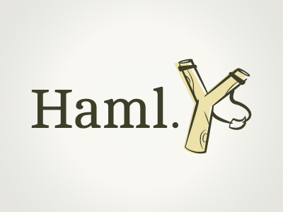 Ham Solo haml logo slingshot