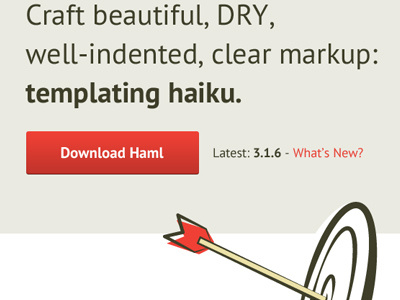 Haiku about haikus arrow haml orangered