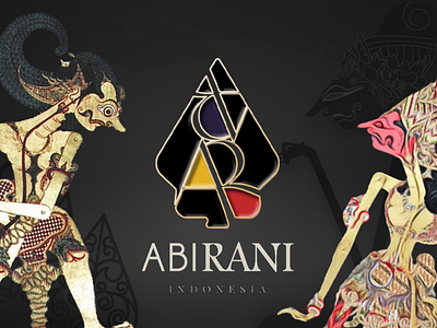 Abirani Logo Design art direction branding culture design graphic heritage illustration indonesia logo print wayang