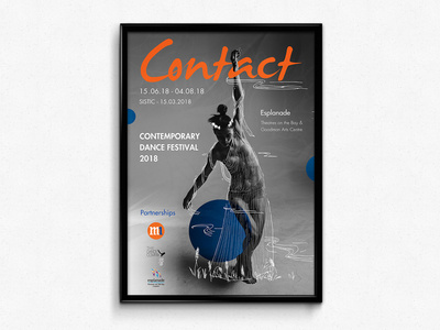 Contemporary Dance Event - Poster Design