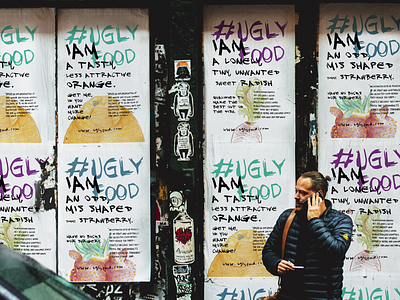 Ugly Food! abstract art award branding campaign creative deign design designer graphic illustration london poster print