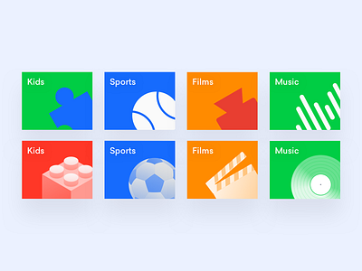 Categories — iconography exploration